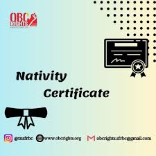 Nativity Certificate
